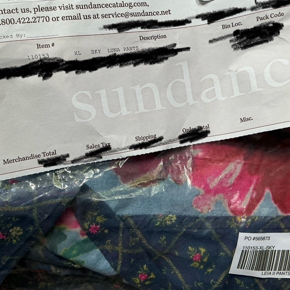 NEW Sundance Leia II/Luna Pants SKY XL - Picture 5 of 6